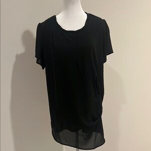 Elegant Black Women's Top